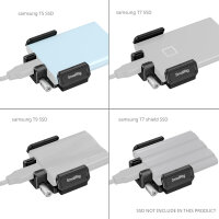 Smallrig | 3272B SSD-Klemme f. Cage BMCC6K m. Samsung T5 / T7 / T7 Shield / T9