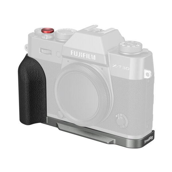 Smallrig | 5665 L-förmige Montageplatte m. Silikongriff f.X-T30+II+III holzk.silber