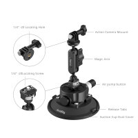 Smallrig | 5855, 4,5Zoll Saugnapfhalterung für Actioncams