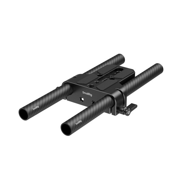 Smallrig | 5609 untere Montageplatte mit doppelter 15 mm Stangenklemme