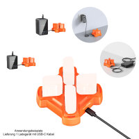 Smallrig | 5748 Vierkanal Kamera Batterieladegerät...