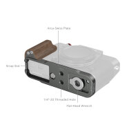 Smallrig | 5668 L-förmige Montageplatte m. Holzgriff f. Fujifilm X-T30/II/III hs