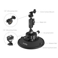 Smallrig | 5856, 6 Zoll Saugnapfhalterung für Actioncams