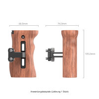 Smallrig | 2093D Holz-Seitengriff mit 1/4" -20...