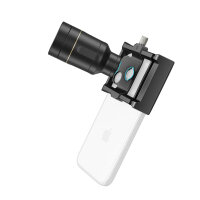 Smallrig | 5334 2-fach-Zoom-Tele- und Makroobjektiv-Set f.Smartphones, T-Mount