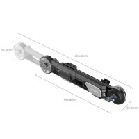 Smallrig | 5206 Schulterrig Erweiterungs arm-Adapter mit ARRI Rosette, 2 Stück