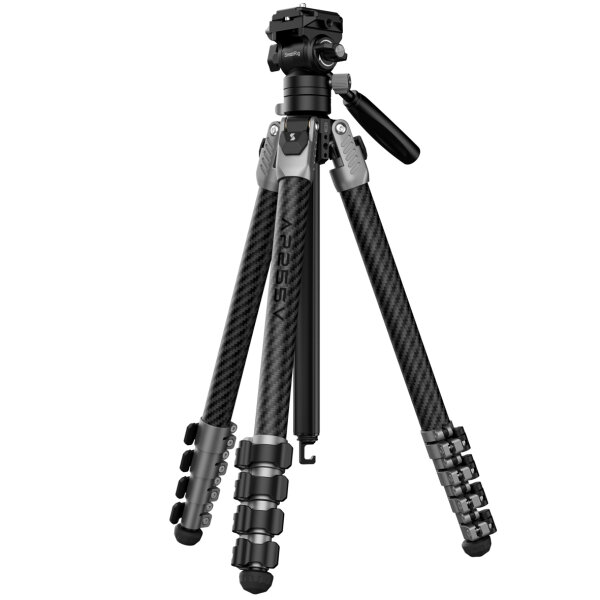 Smallrig | 5477 Video-Stativ AP255Pro, tragbar, aus Kohlefaser