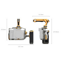 Smallrig | 5518 HawLock Schnellwechsel- Cage Kit Sony Alpha 7R V/7 IV/7S III
