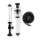 Manfrotto | 046MCB Expan Set, Hintergrund Halterung+Metallkette schwarz | 046MCB