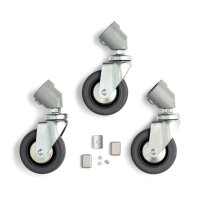 Manfrotto | Rädersatz Ø80 mm Adapter 22mm...