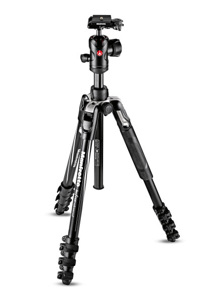 Manfrotto | Befree Advanced Alu QPL Kit schwarz, Reisestativ | MKBFRLA4BK-BH