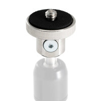 Manfrotto | 1/4" Adapter mit Anti-Rutsch- Platte für 244 Mini & 244 Micro | 244ADPT14AS