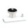 Manfrotto | 1/4" Adapter mit Anti-Rutsch- Platte für 244 Mini & 244 Micro | 244ADPT14AS