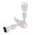 Manfrotto | 1/4" Adapter mit Anti-Rutsch- Platte für 244 Mini & 244 Micro | 244ADPT14AS