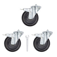 Manfrotto | Rollen-Set 160 mm + m10 für 387XU Stativ...