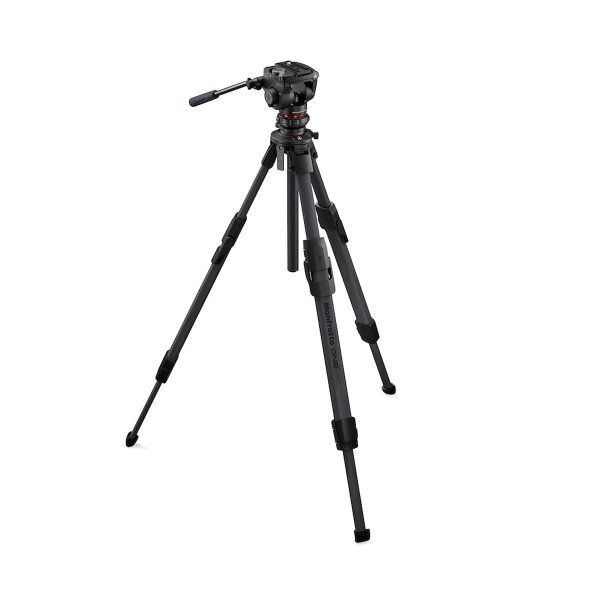 Manfrotto | One Carbon Stativ 500X Fluid- Kopf | MKONEC-500X