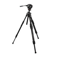 Manfrotto | One Alu Stativ 500X Fluid-Kopf  | MKONEA-500X