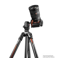 Manfrotto | Befree GT PRO Carbon Stativ Twist für Sony Alpha Kameras | MKBFRTC4GTA-BH