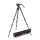 Manfrotto | Nitrotech 608 Videokopf und Carbonfaser-Stativ mit hohem Einzelbein | MVK608CTALL