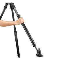 Manfrotto | Nitrotech 608 Serie mit 635 Schnellverschluss-Stativ aus Carbon | MVK608SNGFC