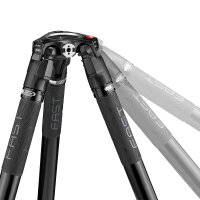 Manfrotto | Nitrotech 608 Serie mit 635 Schnellverschluss-Stativ aus Carbon | MVK608SNGFC