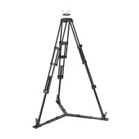Manfrotto | Fluid-Videokopf 504X mit Alu-Doppelrohrstativ GS | MVK504XTWINGA