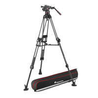 Manfrotto | Nitrotech 612 Fluid-Kopf und Fast Twin Carbon...
