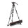 Manfrotto | Nitrotech 612 Fluid-Kopf und Doppelrohr-Stativ mit Bodenspinne | MVK612TWINGC