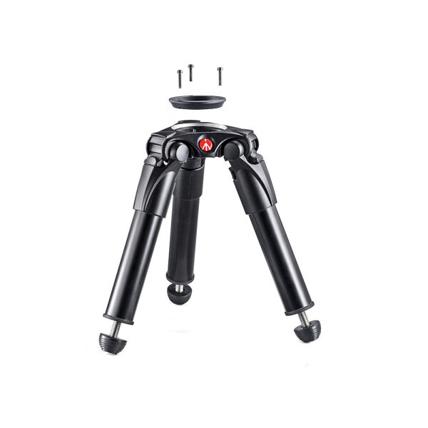 Manfrotto | Alu Video-Ministativ HI-HAT m. 75-60 mm Halbschale | MVT535HH