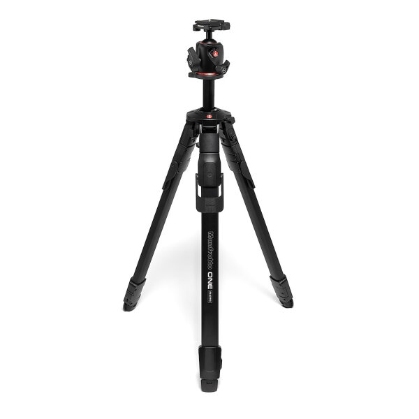 Manfrotto | One MKONEPA-BHQ6T Photo Alu Stativ mit Kugelkopf AS (Q6T) | MKONEPA-BHQ6T
