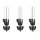 Manfrotto | Korrosionsbeständiger Spike-/ Gummifuß, 3er Set | 15SPK3