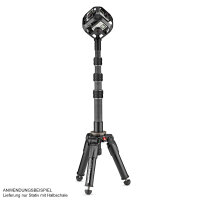 Manfrotto | Virtual Reality Aluminium Stativ mit Halbschale | MBASEPROVR