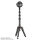 Manfrotto | Virtual Reality Aluminium Stativ mit Halbschale | MBASEPROVR