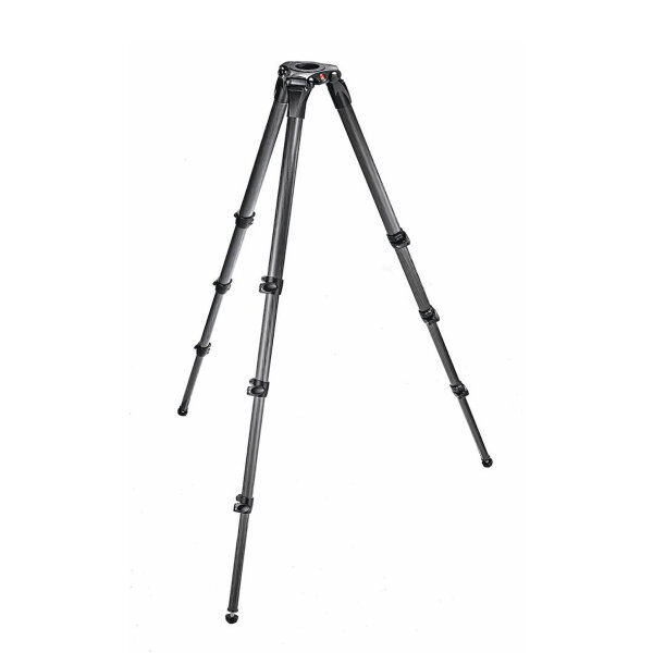 Manfrotto | 536 MPRO Carbon Videostativ mit 75 mm Halbschale, 4 Segmente | 536
