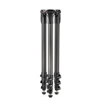 Manfrotto | 536 MPRO Carbon Videostativ mit 75 mm Halbschale, 4 Segmente | 536
