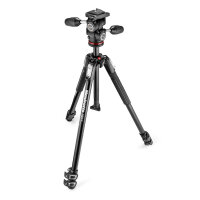 Manfrotto | 190X Alu-Stativ QPL mit 3-Wege Neiger, 3...