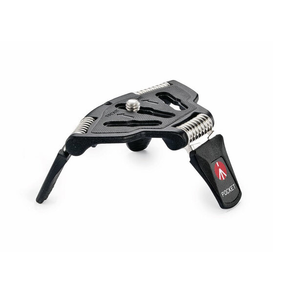 Manfrotto | Pocket Tischstativ groß für DSLR-Kameras, schwarz | MP3-BK
