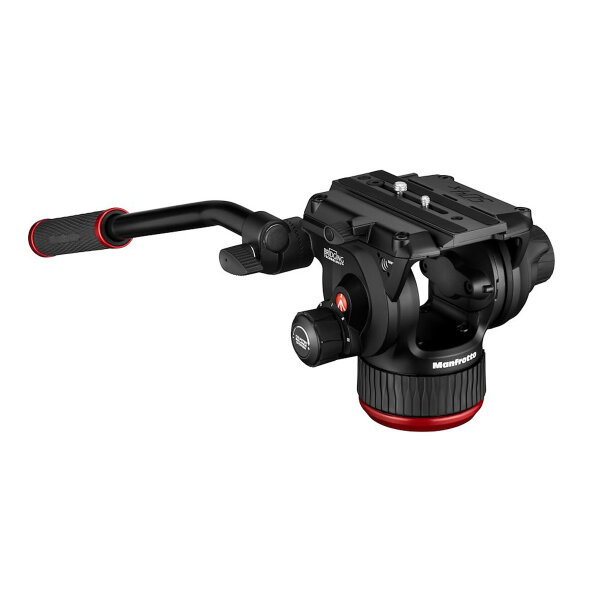 Manfrotto | 504X Fluid-Videokopf mit flacher Basis | MVH504XAH