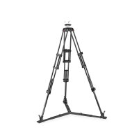 Manfrotto | TWINC+504X Carbonfaser- Doppelrohr-Stativ GS mit Fluid-Videokopf | MVK504XTWINGC