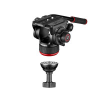 Manfrotto | TWINC+504X Carbonfaser- Doppelrohr-Stativ GS mit Fluid-Videokopf | MVK504XTWINGC