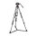 Manfrotto | TWINC+504X Carbonfaser- Doppelrohr-Stativ GS mit Fluid-Videokopf | MVK504XTWINGC