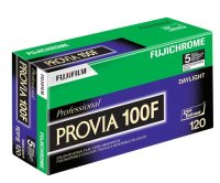 Fuji Fujichrome Provia 100 F, 5x120 Rollfilm, Dia Farbfilm