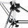 Manfrotto | Stativ Cine Chrom, silber  | 008CSU