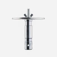 Manfrotto | 163-10 Zapfen 28mm mit Teller + M10 Gewinde |...