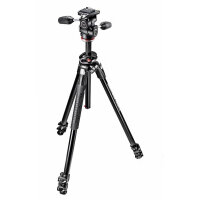 Manfrotto | 290 Dual Alustativ mit 3-Wege Neiger, 3...