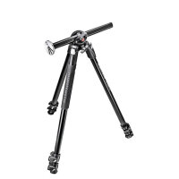 Manfrotto | 290 Dual Alustativ mit 3-Wege Neiger, 3 Segmente | MK290DUA3-3W