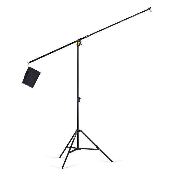 Manfrotto | Alu Galgenstativ schwarz mit Sandsack | 420B