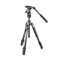 Manfrotto | Befree Live Alu Stativ QLP mit Videokopf |...