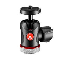 Manfrotto | 492 Kugelkopf mit Blitzschuh für Kameras...
