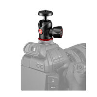 Manfrotto | 492 Kugelkopf mit Blitzschuh für Kameras bis 4 kg | MH492LCD-BH